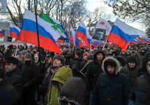Московский марш памяти Немцова собрал 7 с половиной тысяч человек