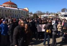 В Волоколамске прошел очередной митинг  против свалки Ядрово