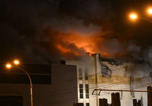 Пожар в ТРЦ в Кемерове. Фото: a42.ru