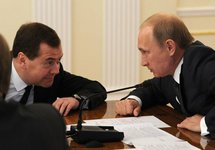 Дмитрий Медведев и Владимир Путин. Фото: kremlin.ru