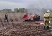 В Алтайском крае разбился самолет Як-52: двое погибших